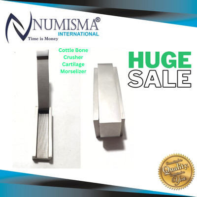 Cottle Cartilage Crusher Morselizer with Serrated Rhinoplasty & Plastic Surgery