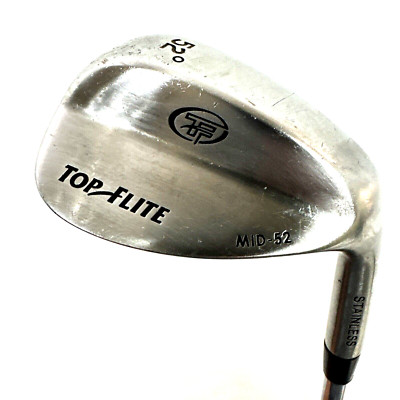 Top Flite Mid-52 Forged Blade Wedge 52* Steel Step Wedge Flex Shaft