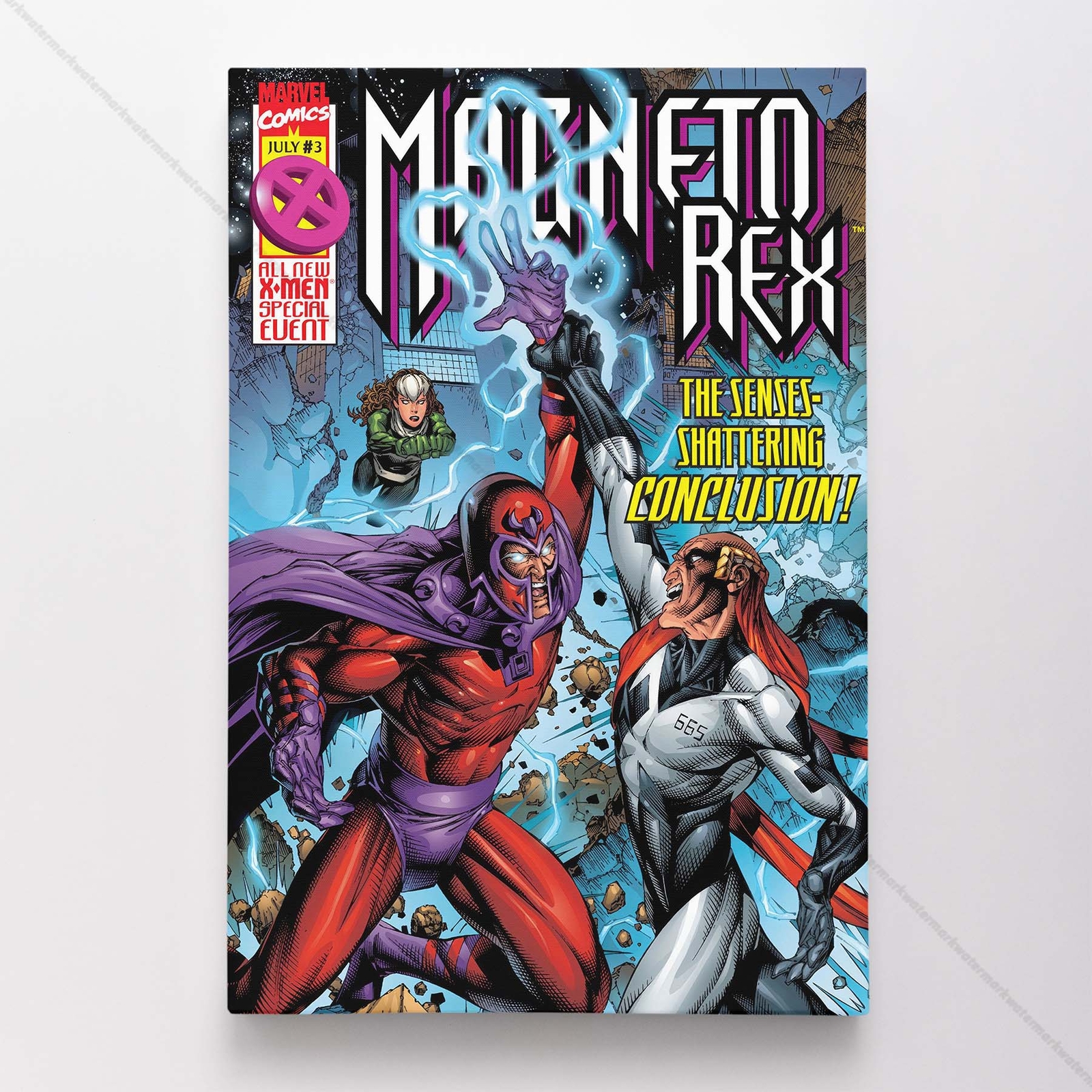 Magneto Poster Canvas X-Men Xmen Marvel Comic Book Cover Art Print #60232