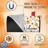 Fall Mailbox Covers Magnetic Standard Size Welcome Pumpkin Post Letter Box Wraps Decorative Autumn Leaves Mailbox Cover for Outdoor Garden Yard Home Decor Fall Thanksgiving Decorations 21