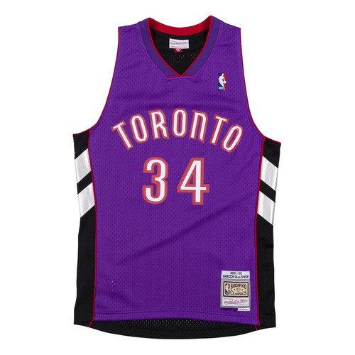 

Мужская футболка Mitchell - Ness SWINGMAN - TORONTO RAPTORS 2001-02 HAKEEM OLAJUWON, Фиолетовый