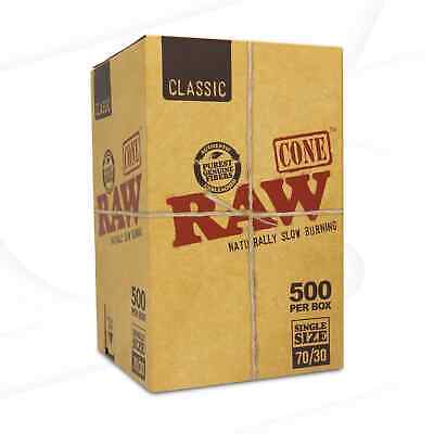 RAW Single Size 70/30 Dogwalker | Bulk Box | 500 Cones  - Free Shipping USA