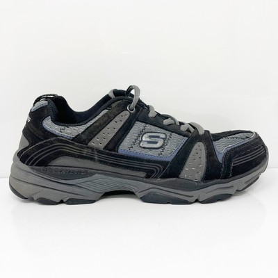 Skechers Mens Reflex 51082 Серая повседневная обувь Кроссовки Размер 8, Серый, Reflex