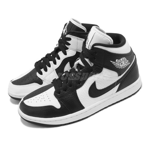 

Nike Wmns Air Jordan 1 Mid SE Homage Split Black White Женские унисекс DR0501-101, Черный, Wmns Air Jordan 1 Mid Se