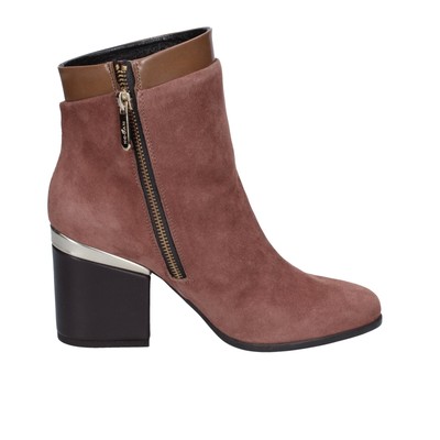 HOGAN DAMEN SCHUHE HOGAN 36,5 EU STIEFELETTEN BRAUN WILDLEDER LEDER BK689-36,5