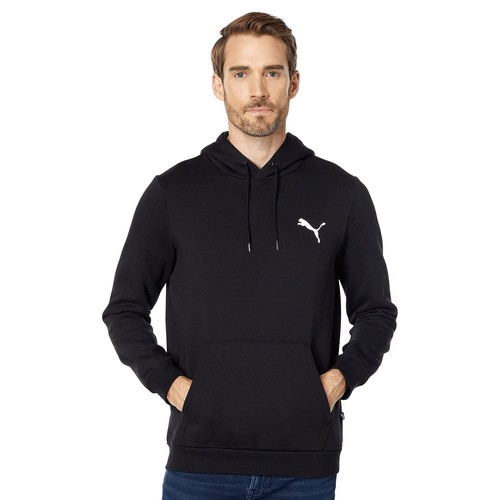 

[586690-51] Мужская флисовая толстовка с капюшоном Puma Essential с маленьким логотипом, Черный