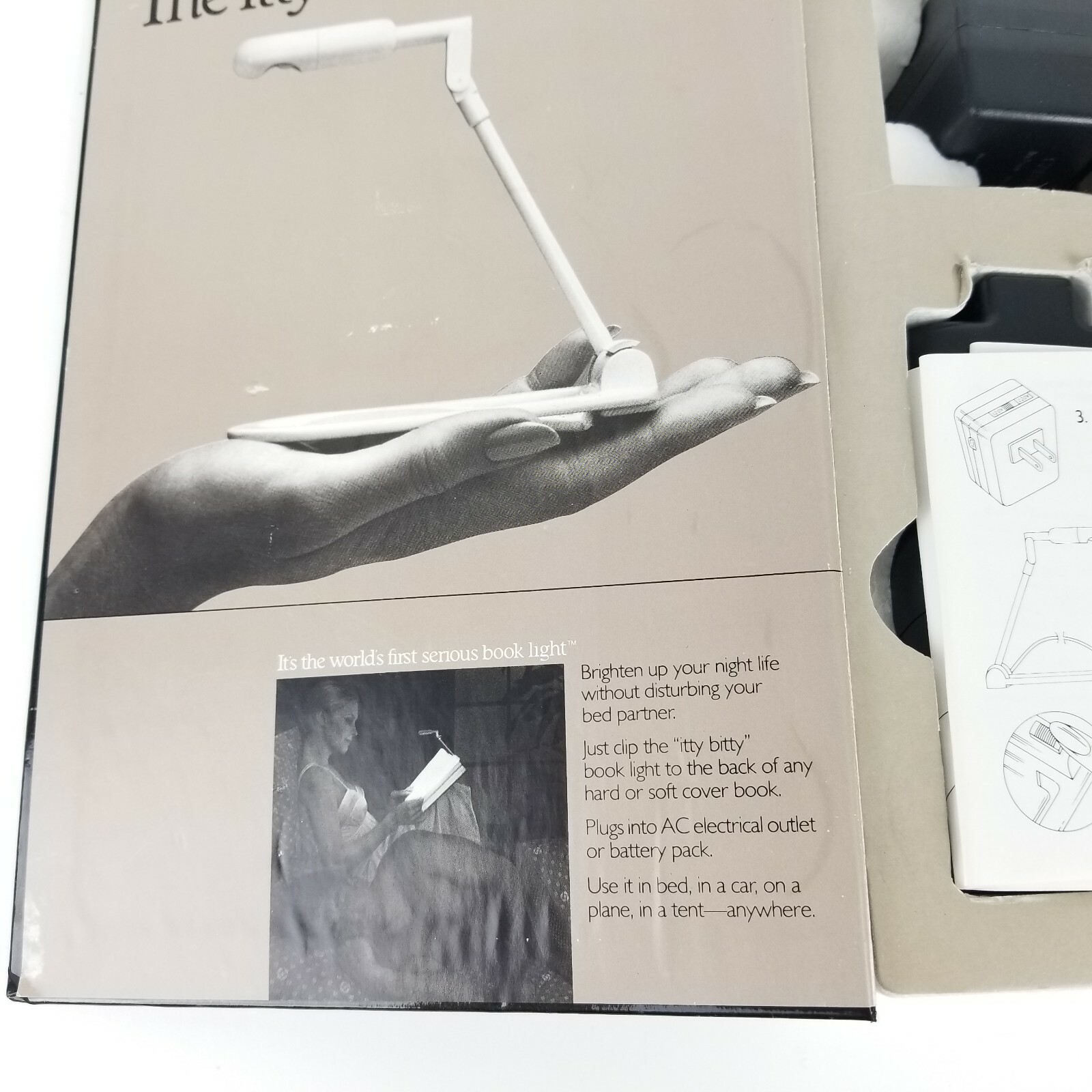 The Itty Bitty Book Light Vintage Never Used Unit Tested Zelco Original