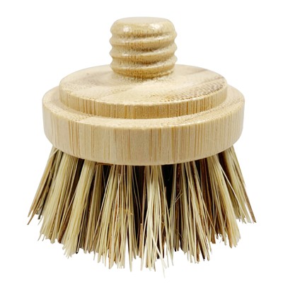 JuneLily Eco Friendly Natural Dish Brush Heads Sisal & Coconut for Dishwashing