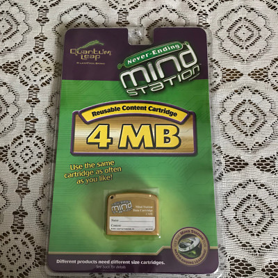 Quantum Leap Never-Ending Mind Station 4MB reusable cartridge NEW SEALED