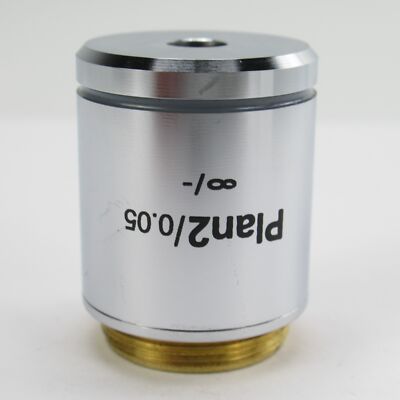 ACCU-SCOPE PLAN 2X/0.05 INFINITY CORRTECTED MICROSCOPE OBJECTIVE - RMS THREAD