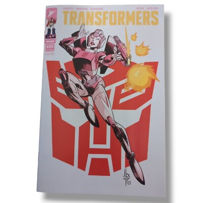 TRANSFORMERS #5 - 2ND PRINT COVER B - ARCEE (2024)