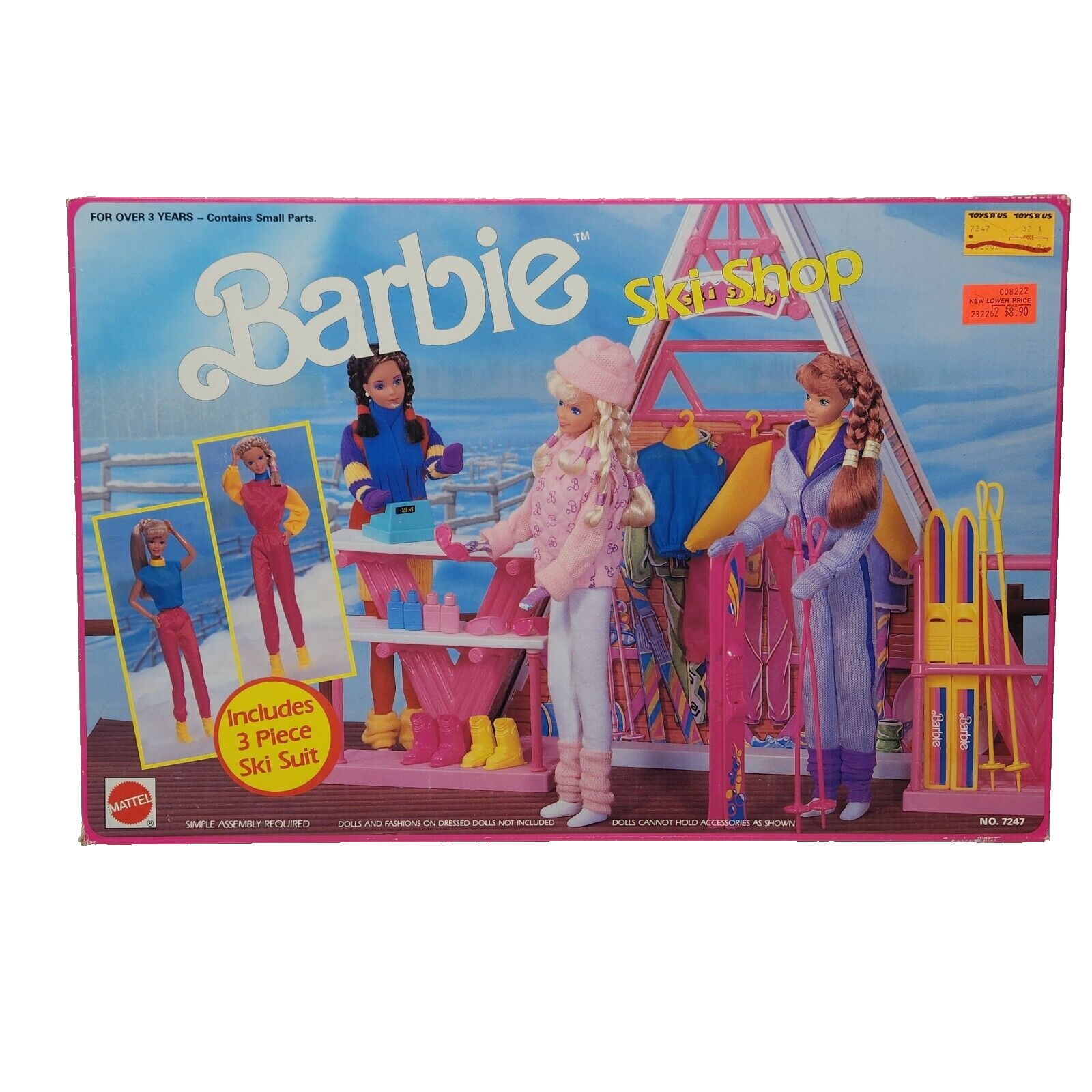 Barbie 7体 & 車　(セット売りのみ可) Barbie Doll Full Traveling Accessories Malibu Travel Set