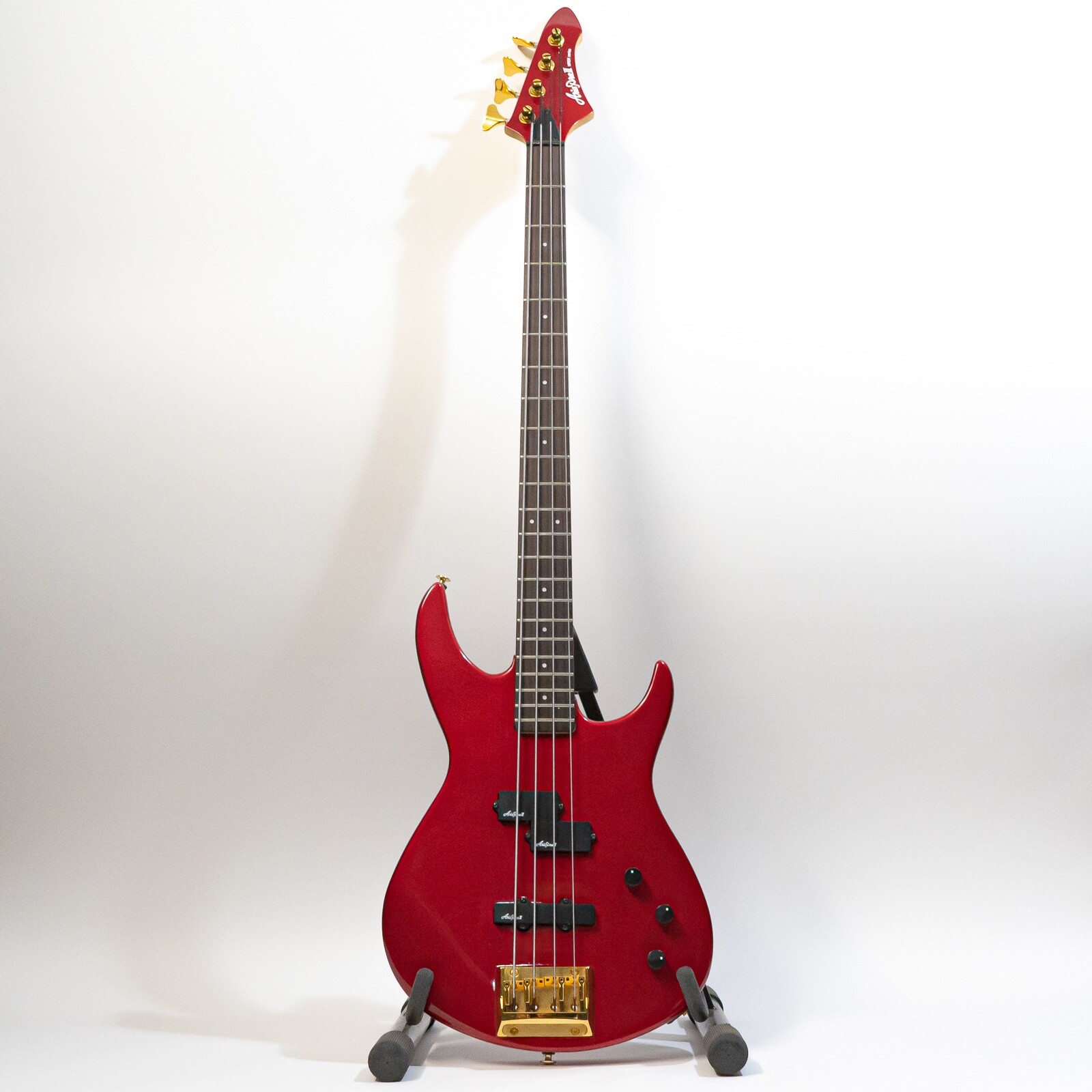 1991 Aria Pro II Viper Series Bass Electric Bass - MIJ - Red 1991 Aria Pro II Viper Series Bass Electric Bass - MIJ - Red
