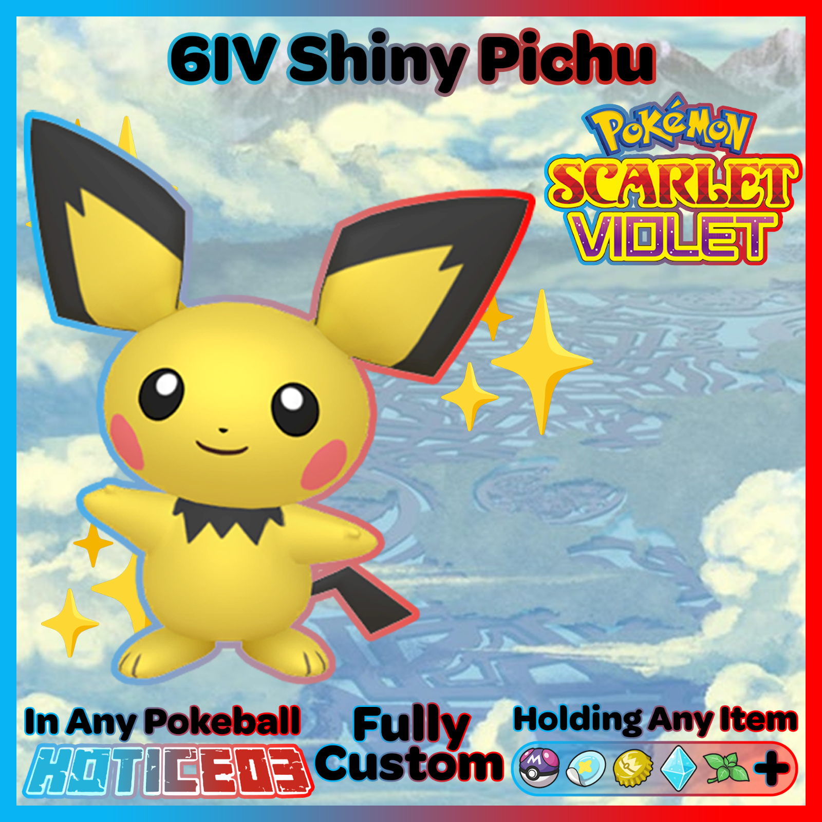 pichu ✨ PRERELEASE PICHU PROMO ✨ Pokémon | HeartGold SoulSilver