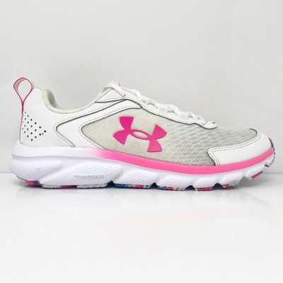 

Under Armour Womens Charged Assert 9 3024853-103 Белые кроссовки для бега 8.5, Белый, Charged Assert 9