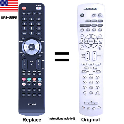 RC18T1-27 Replacement Remote Control For Bose Lifestyle Media Center AV18 AV-18