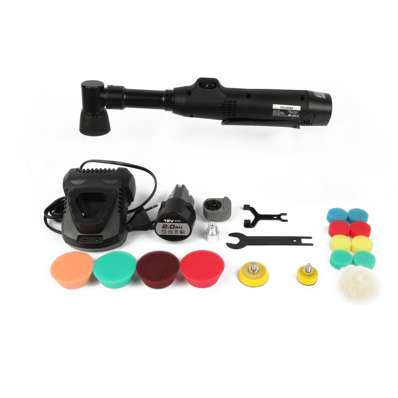 Portable Car Polishing Machine Mini Electric Auto Polisher Handheld Rechargeable