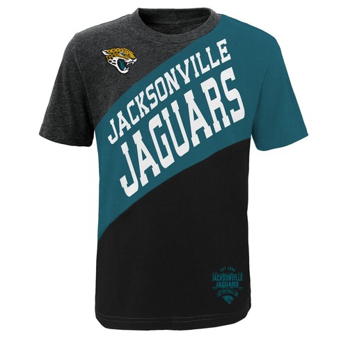 Футболка Outerstuff NFL Youth Boys (8–20) Jacksonville Jaguars Fresh (с цветными блоками) (S/S)