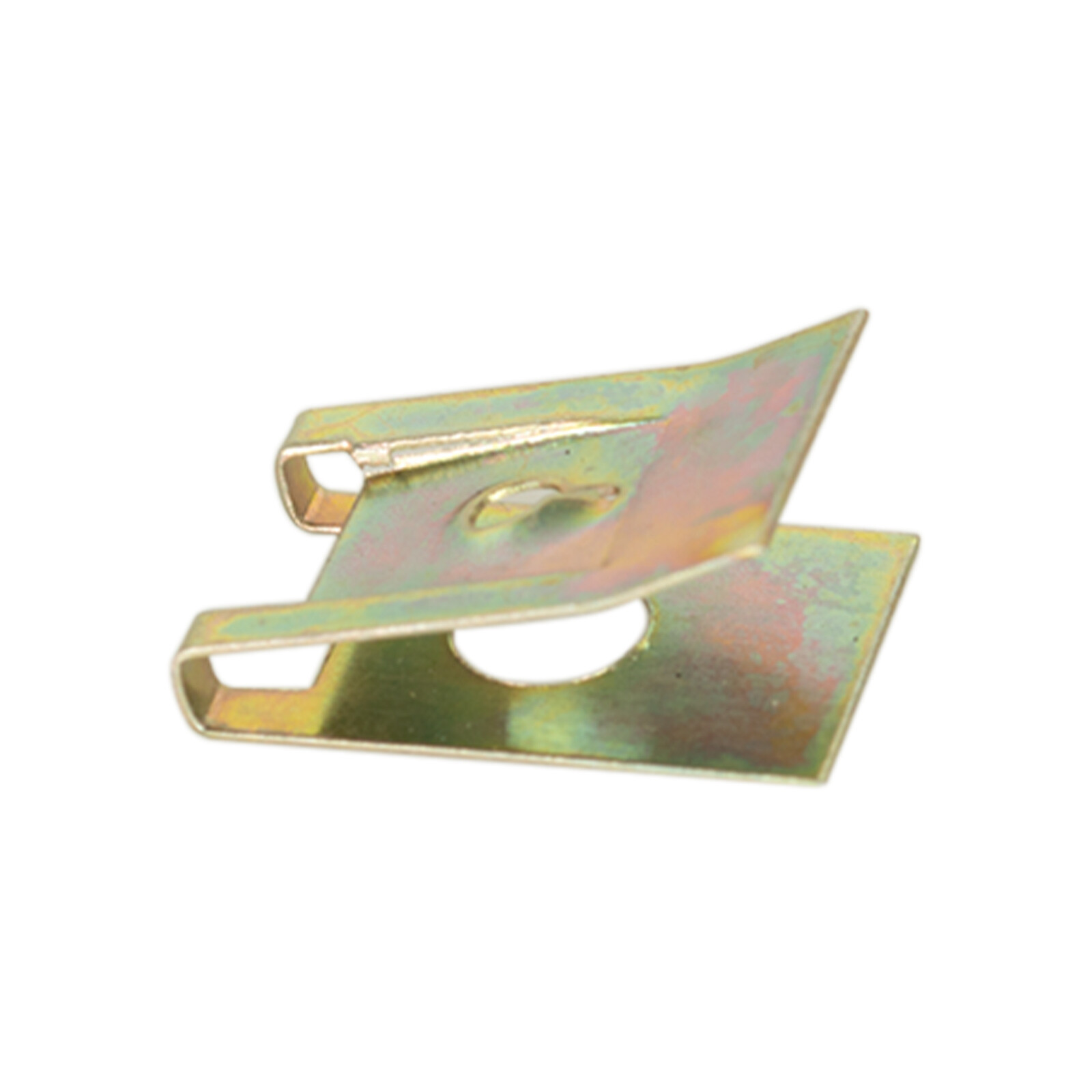 100x Metal Car Screw Body Fender Bumper Retainer U Nut Clips Gasket Fastener Kit