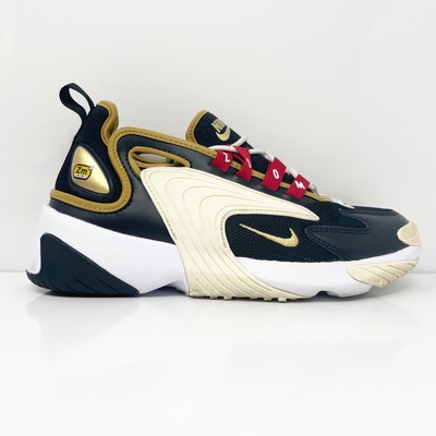 

Nike Womens Zoom 2K AO0354-005 Черные повседневные кроссовки, размер 6, Черный, Zoom 2K