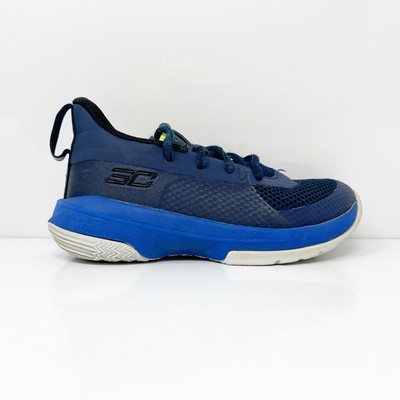 

Under Armour Boys Curry 7 3022114-405 Синие баскетбольные кроссовки Размер 11K, Синий, Curry 7