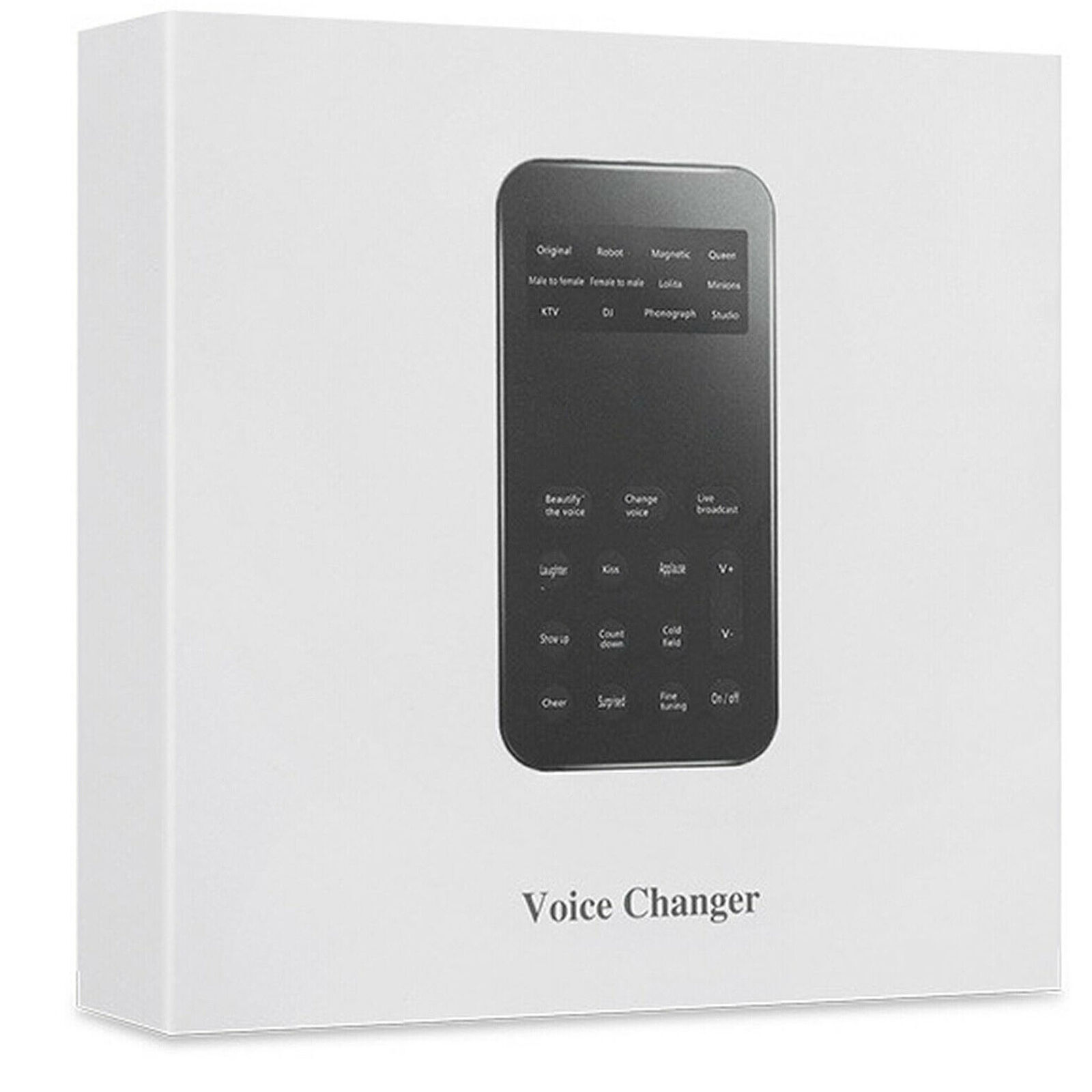 New Portable Wireless 8Multi Voice Changer Microphone Disguiser For Mobile Phone