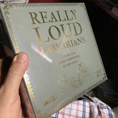 Really Loud Librarians - A Merciless Word-Shouting Board Game NEW Sealed
