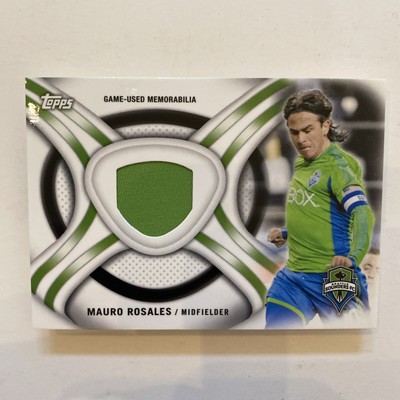 2013 Topps MLS Kits Relics Seattle Sounders FC Mauro Rosales