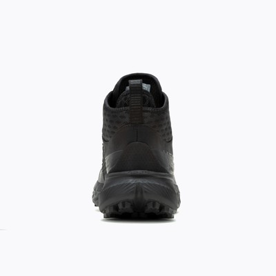 Pre-owned Merrell Men Agility Peak 5 Tactical Mid Shoes In Black