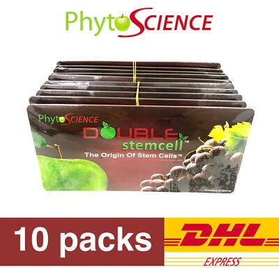 New 10 x Phytoscience double stemcell apple grape anti aging EXP 2027
