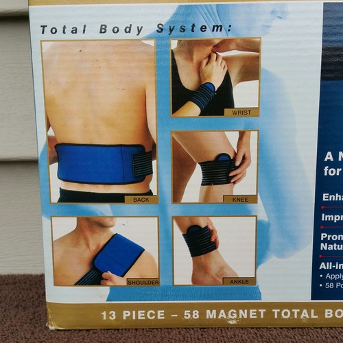 Homedics Magnetic Thera P System Total Body Healing Pain Relief 12 Pieces