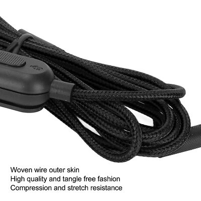 2M Gaming Headset Audio Cable Cord For Logitech G Pro X G433 G233 Replacement US