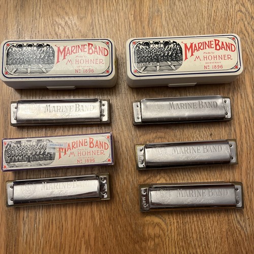 Marine Band MS GERMANYブルースハープ 7本セットused Marine Band MS GERMANYブルースハープ 7本セットused - メルカリ
