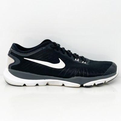 

Nike Womens Flex Supreme TR 4 819026-002 Черные кроссовки для бега, размер 7,5, Черный, Flex Supreme TR 4