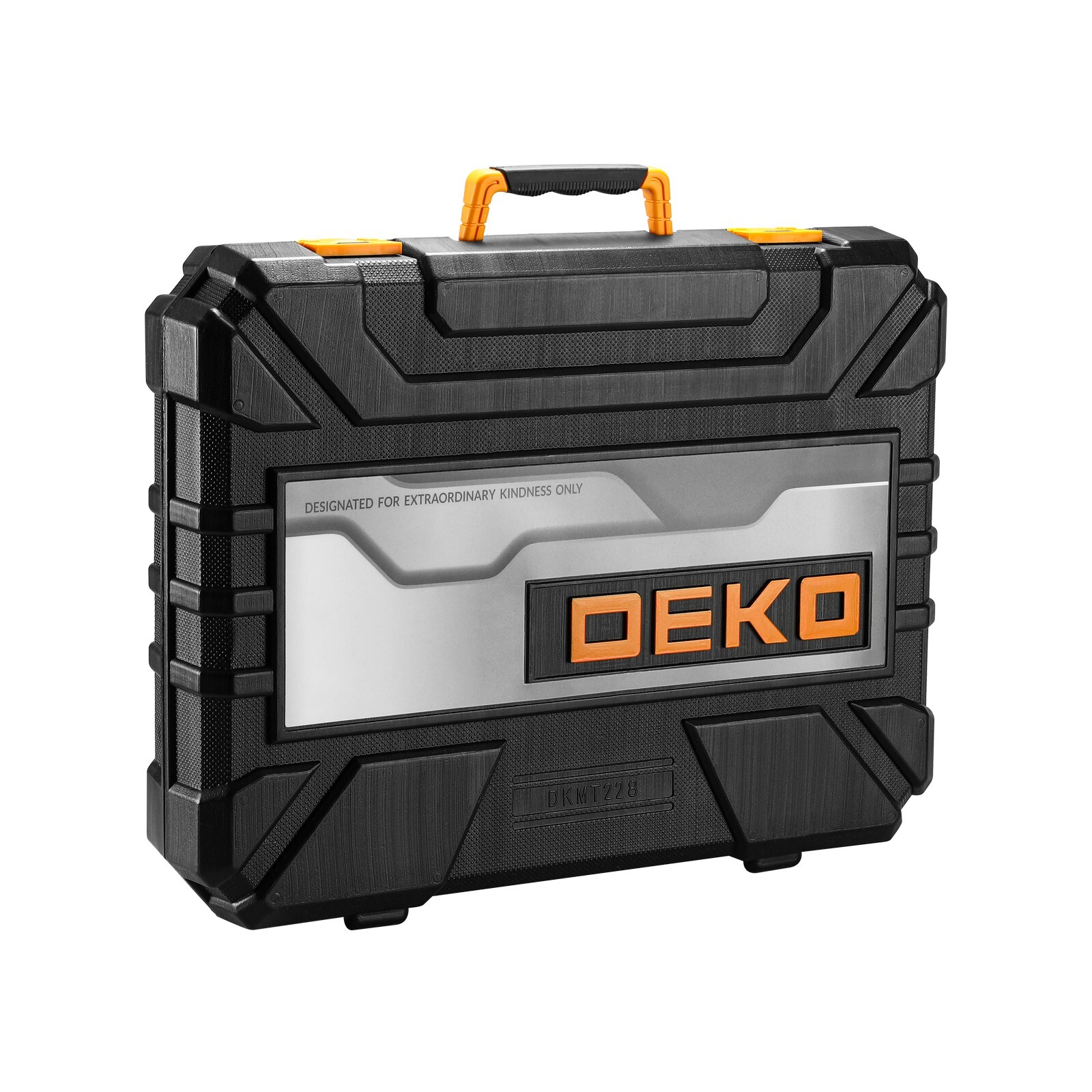 DEKO 228 Pcs Household Hand Tool Set Tool Kit Socket Wrench Toolbox with Tools