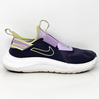 Кроссовки для бега Nike Girls Flex Plus CW7415-501 фиолетовые, размер 6 лет