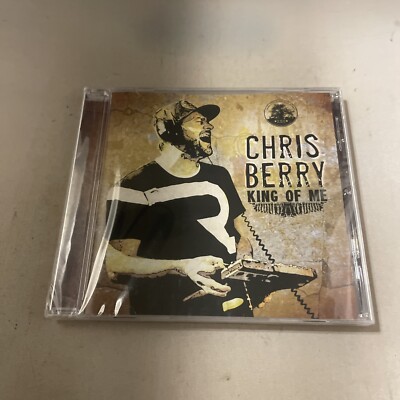 King of Me by Chris Berry (CD, 2013) NEW SEALED - CRACKED CASE