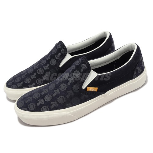 Vans Classic Slip-On Corduroy Dark Navy Мужская повседневная обувь для образа жизни VN0A7Q5DDNV