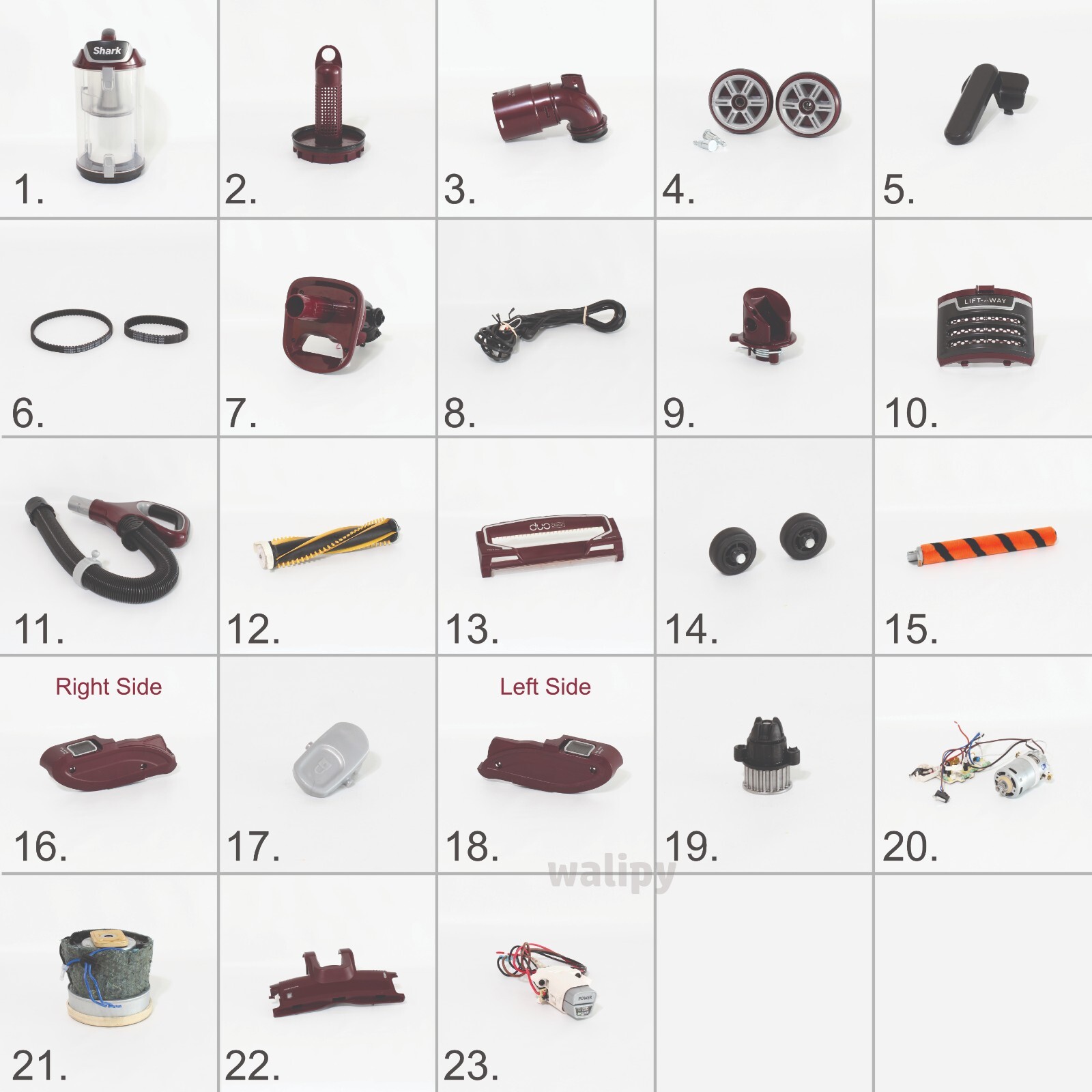Shark Rotator ZU780 DuoClean Lift-Away Vacuum Cleaner Pick a Part
