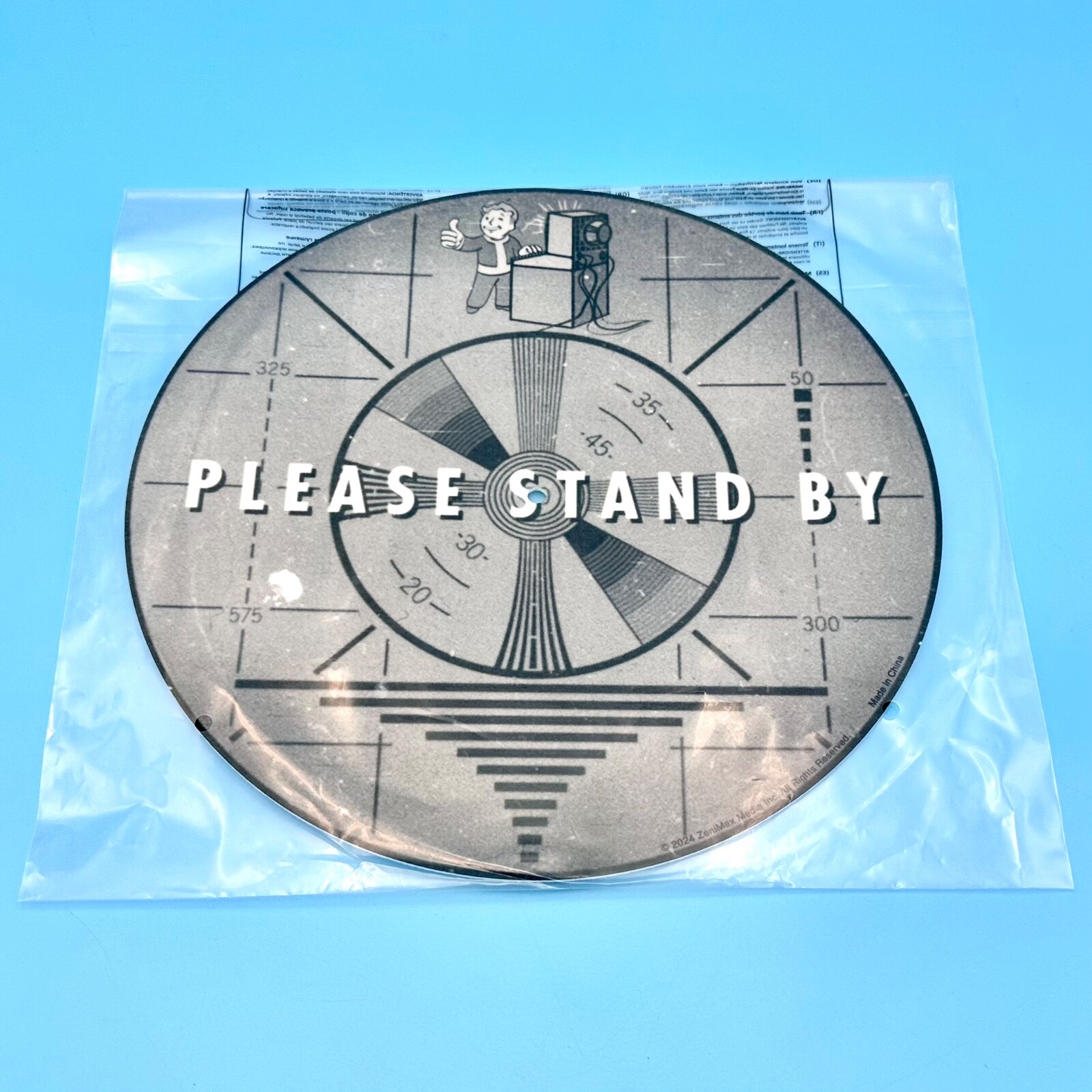 Fallout Please Stand By Vinyl Record Soundtrack Turntable Slipmat Felt Slip Mat