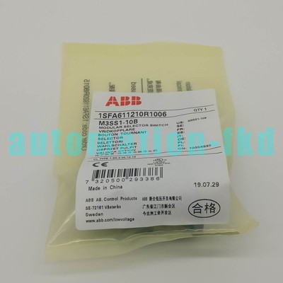 Brand New ABB M3SS1-10B Modular Selector Switch One year warranty &AF
