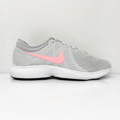 

Nike Womens Revolution 4 908999-016 Серые кроссовки для бега, размер 6,5, Серый, Revolution 4