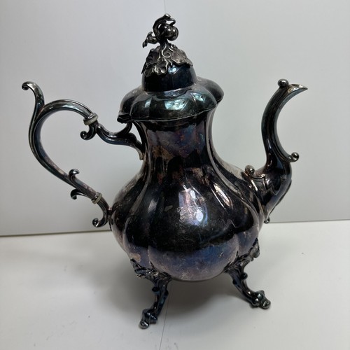 【Reed & Barton】 コーヒーポット Winthrop Reed & Barton Vtg silver teapot coffee Pot , 1795 Winthrop