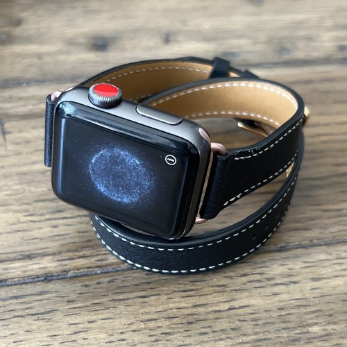 Apple Watch - 美品 Apple Watch series3 38mm GPS ウーブンナイロン Apple Watch Series 3 38mm 42mm GPS+ WIFI + LTE UNLOCKED Gold