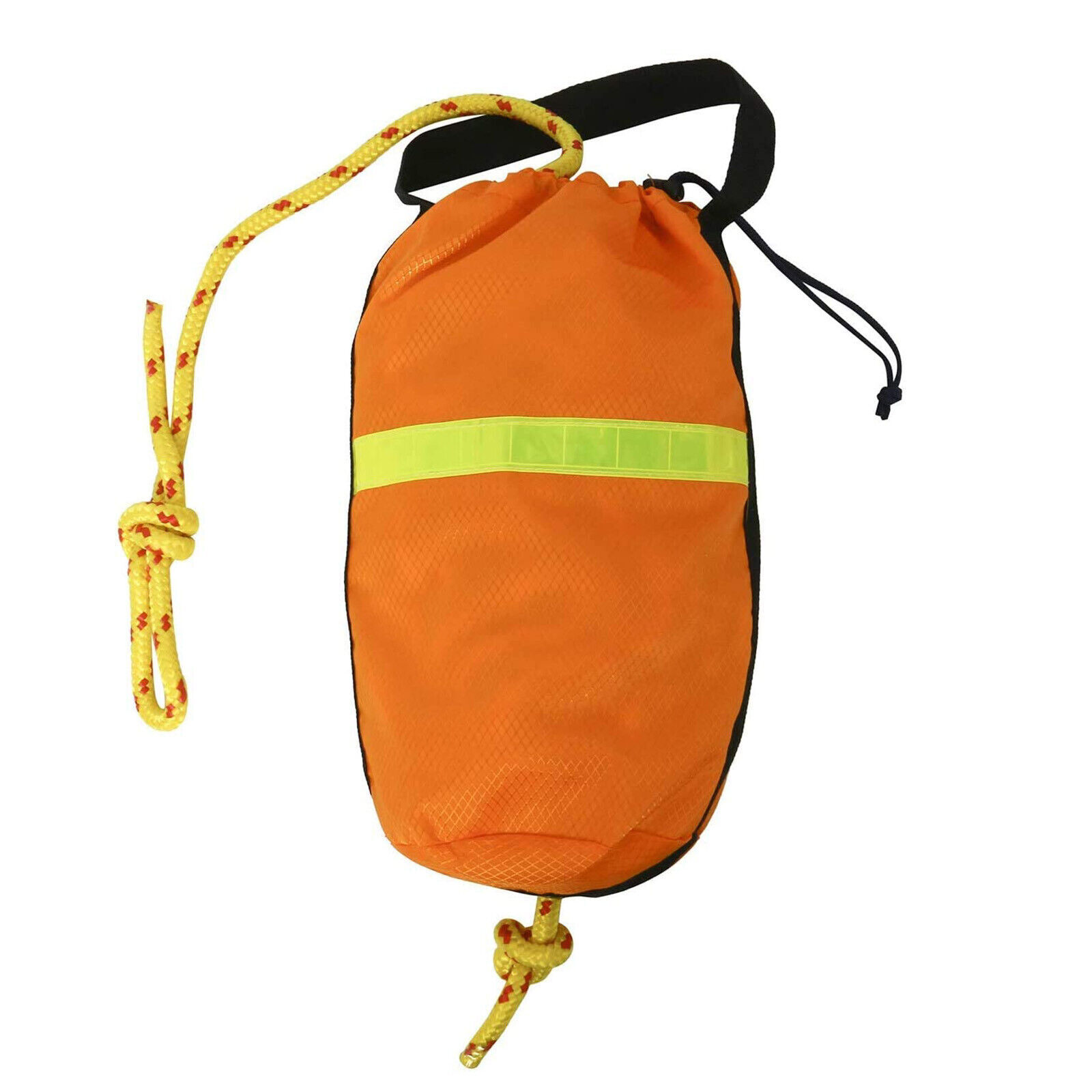 Rescue Throw Rope Bag with Braided Floating Polypropylene Line for Boat Kayak