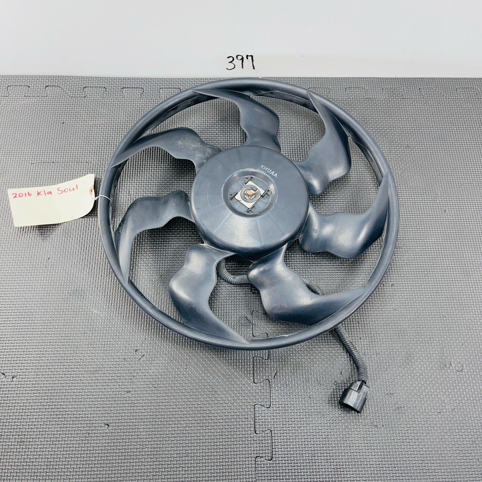 14-19 Kia Soul Engine Cooling Radiator Fan Motor Assembly 14-19 Kia Soul Engine Cooling Radiator Fan Motor Assembly