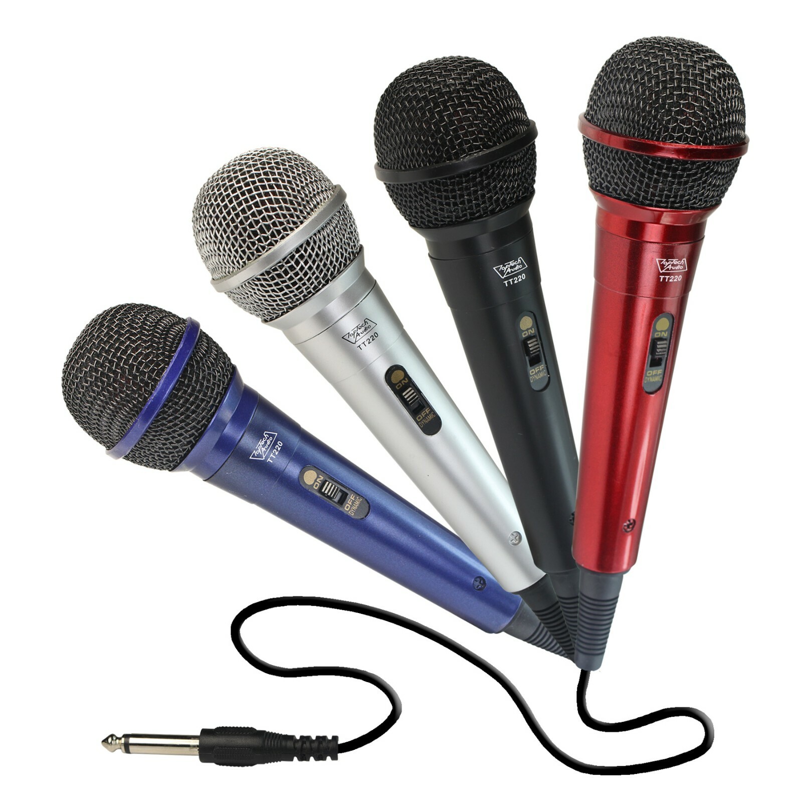 DYNAMIC MICROPHONE GT-8 6個 TOPTECH AUDIO DYNAMIC Wired Microphone | eBay