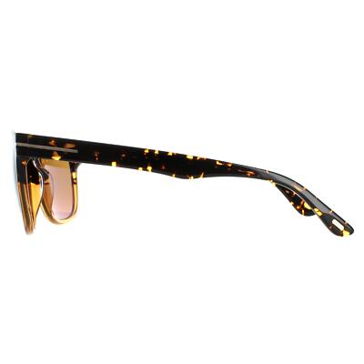 Pre-owned Tom Ford Sunglasses Stephenson Ft0775 56e Havana Brown
