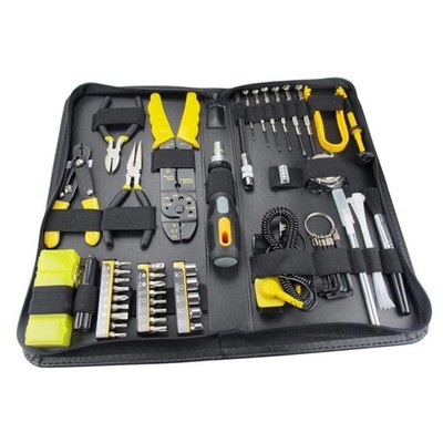 Sprotek 58 Piece Computer & Electronics Repair Tool Kit In A Case, All Tools Are