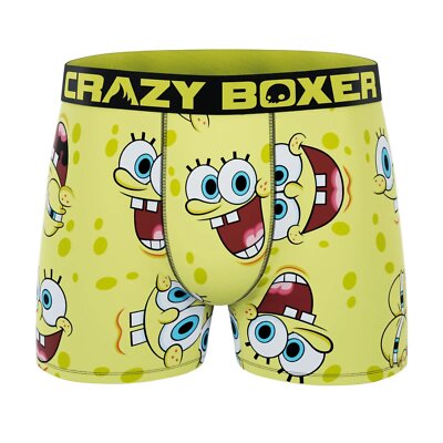Crazy Boxers Star Wars - SpongeBob Faces Eyes of BOB All Over Boxer Men's Briefs